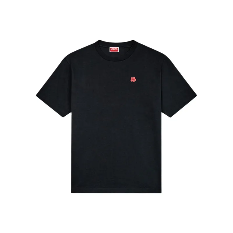 KENZO Boke Flower Embroidered Crewneck T Shirt-0