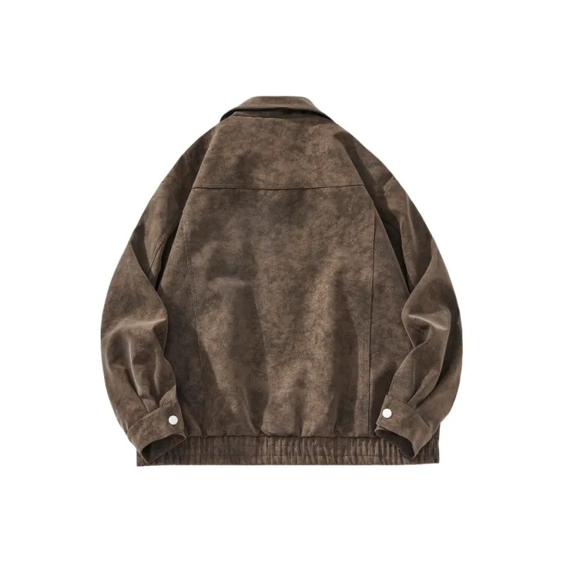 Jeep Fashion Sports Collection Leather Jacket Unisex-19