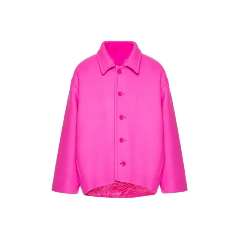 Valentino Button Up Long Sleeved Overshirt-0