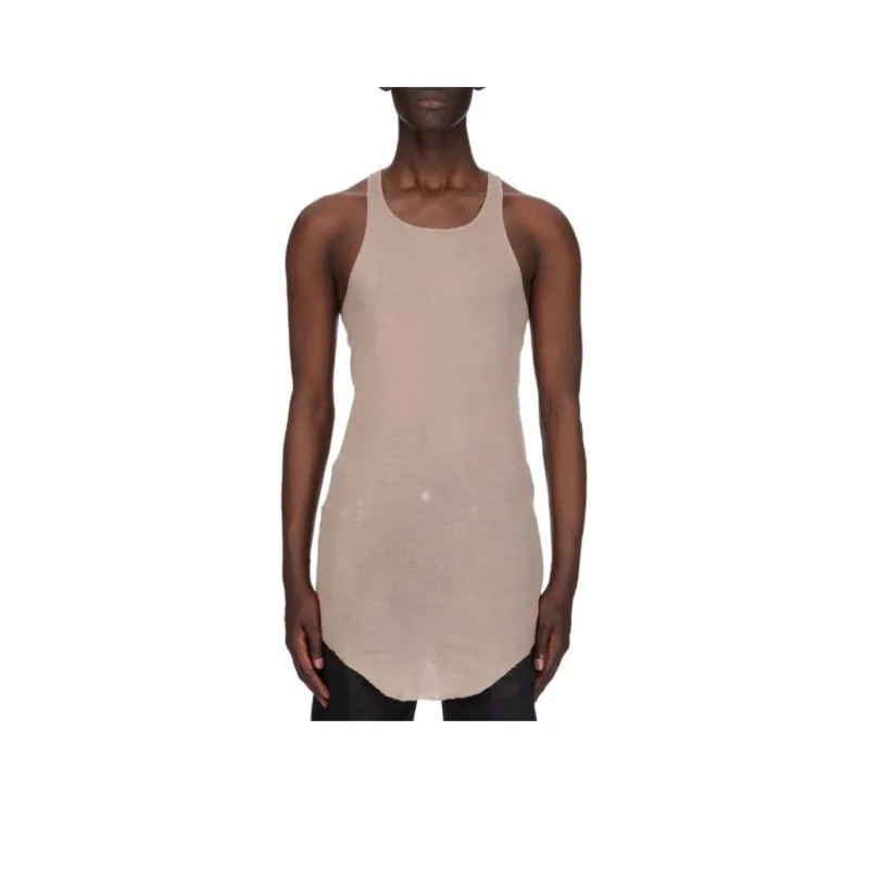 RICK OWENS Tank Tops Men Flesh-0