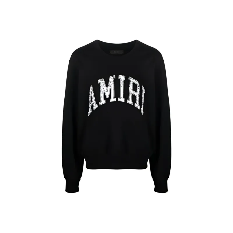 AMIRI Varsity Bandana Crewneck-0
