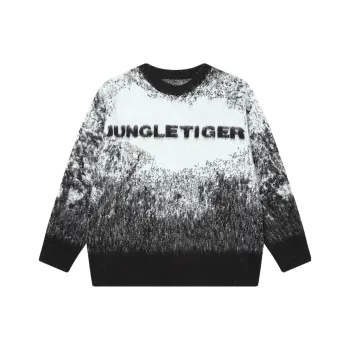 JUNGLE TIGER Sweater Unisex Black