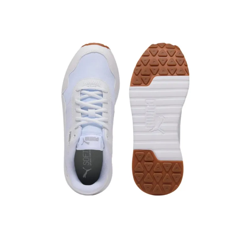 PUMA R78 Anti Slip Wear Resistant Low Top Casual Shoes Women's White-3
