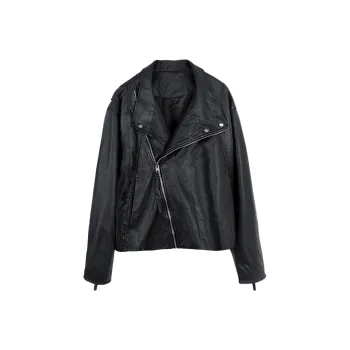 HUANXIANGZHE Jackets Unisex Black