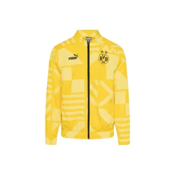 PUMA Borussia Dortmund '23 Soccer Jackets Men Yellow