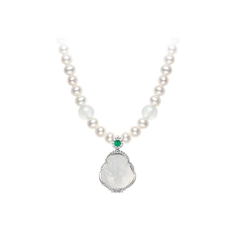 SUNFEEL Chalcedony Necklaces Women's-0