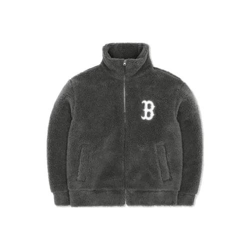 MLB Boston Red Sox Jackets Unisex Gray