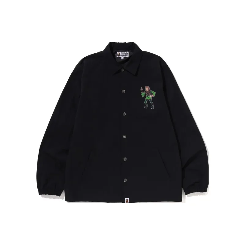 Bape Ape Graphic Coach Jacket-0