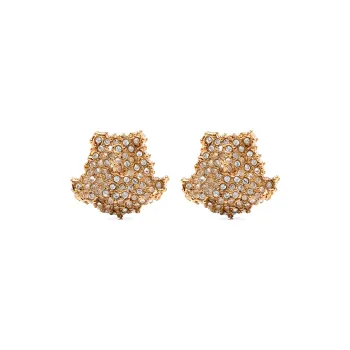 VERSACE Medusa Crystal embellished Earrings