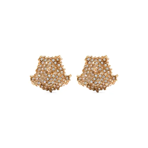 VERSACE Medusa Crystal embellished Earrings