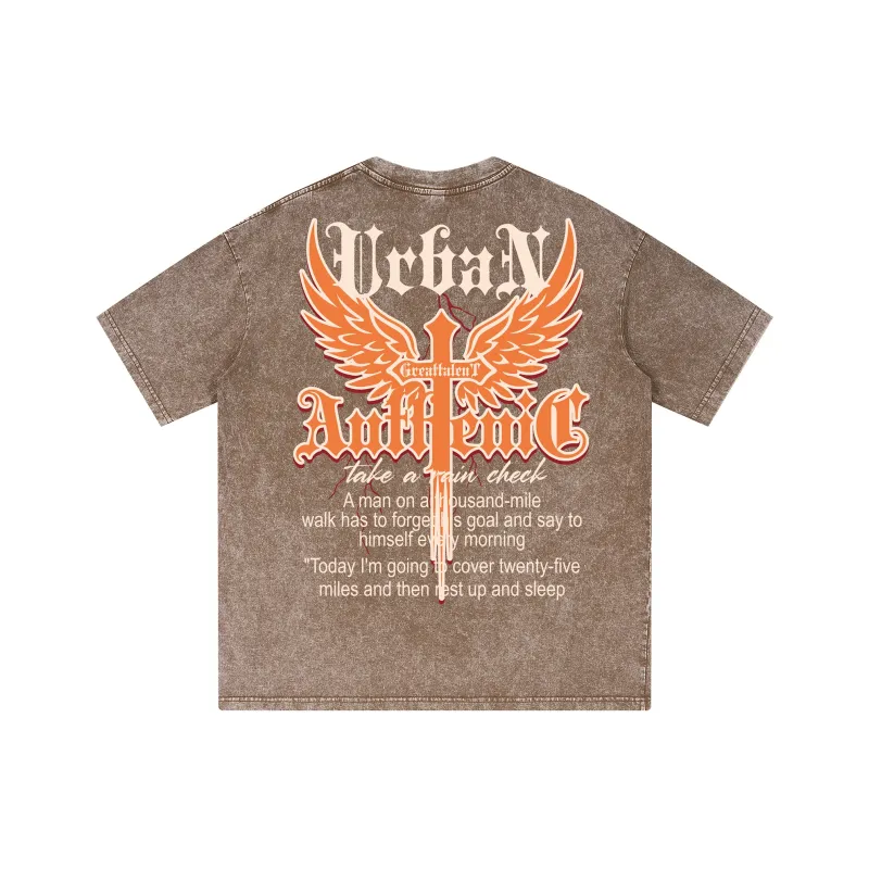 URBAN AUTHENTIC T Shirts Unisex-13