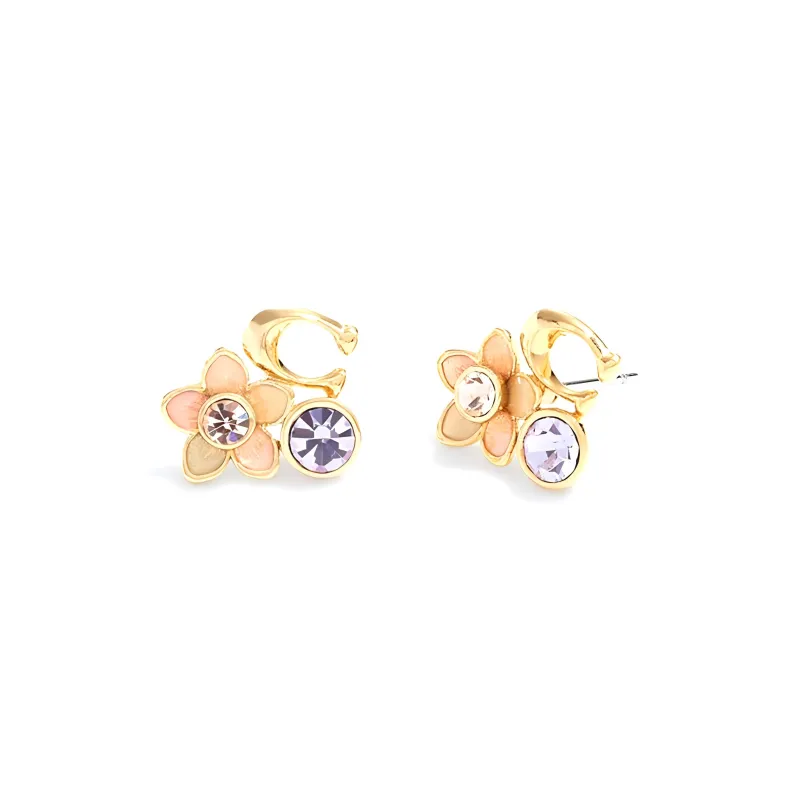 COACH Stud Earrings Women's-0