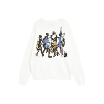 JACK JONES· x NBA Knitwear Men's Milk White