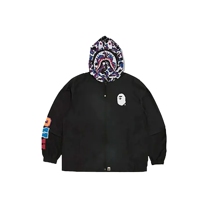 Bape Store Hong Kong 16th Anniversary Shark Windbreaker Jacket-0