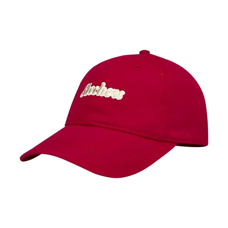 Skechers Kids Cotton Baseball Caps Kids' Deep Red-0