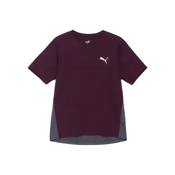 PUMA T Shirt Unisex Midnight Fuchsia