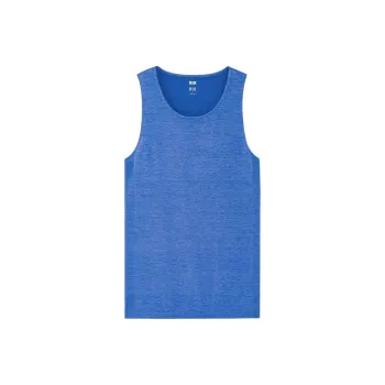 UNIQLO Tank Tops Men's Sky Blue