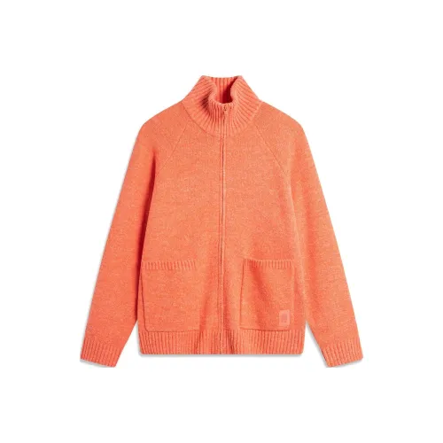 LiNing Sports Trend Series Knitwear Men's Morning Glow Orange
