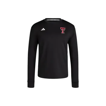 Adidas Free Shipping With AdiClub Texas Tech Dugout Crew Sweater