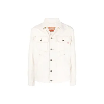 DIESEL Jackets Unisex White