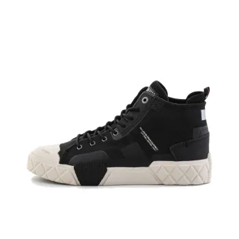 Palladium Ace Anti Slip Wear Resistant High Top Casual Shoes Unisex Black