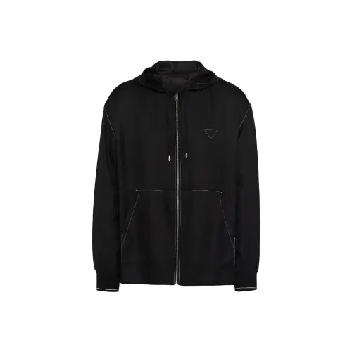 prada that triangle-logo parka coat