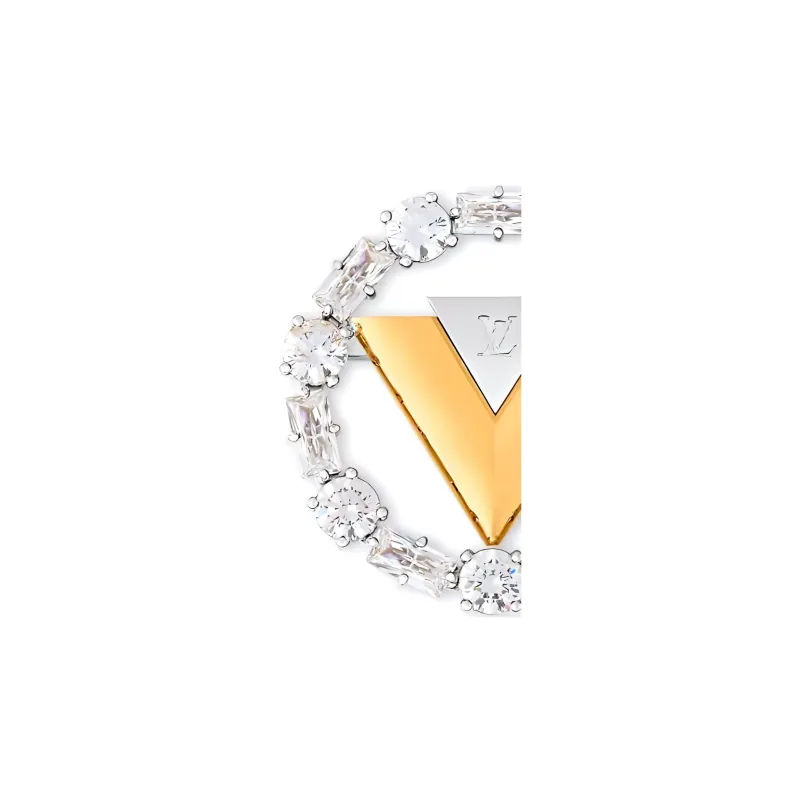 LOUIS VUITTON V For Vuitton Brooch-2
