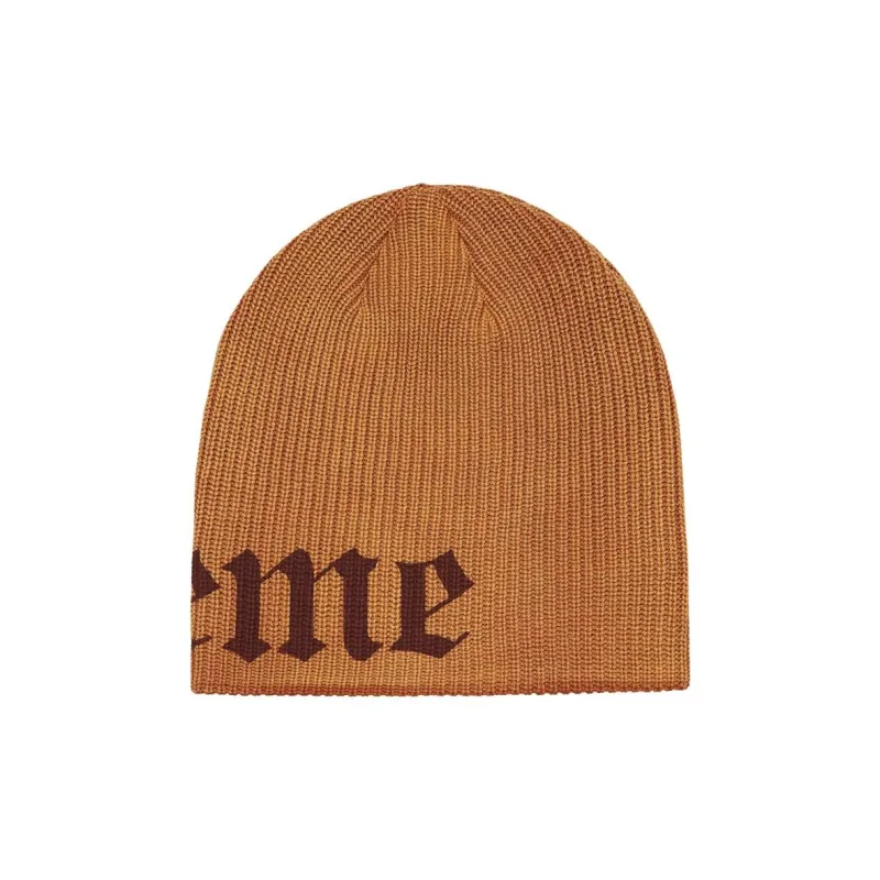 Supreme Old English Printed Beanie-7