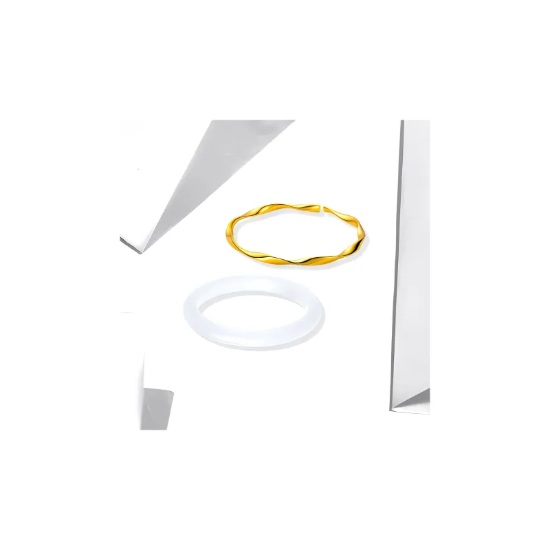 Jingleo Colored Glaze Bangles Women's-1