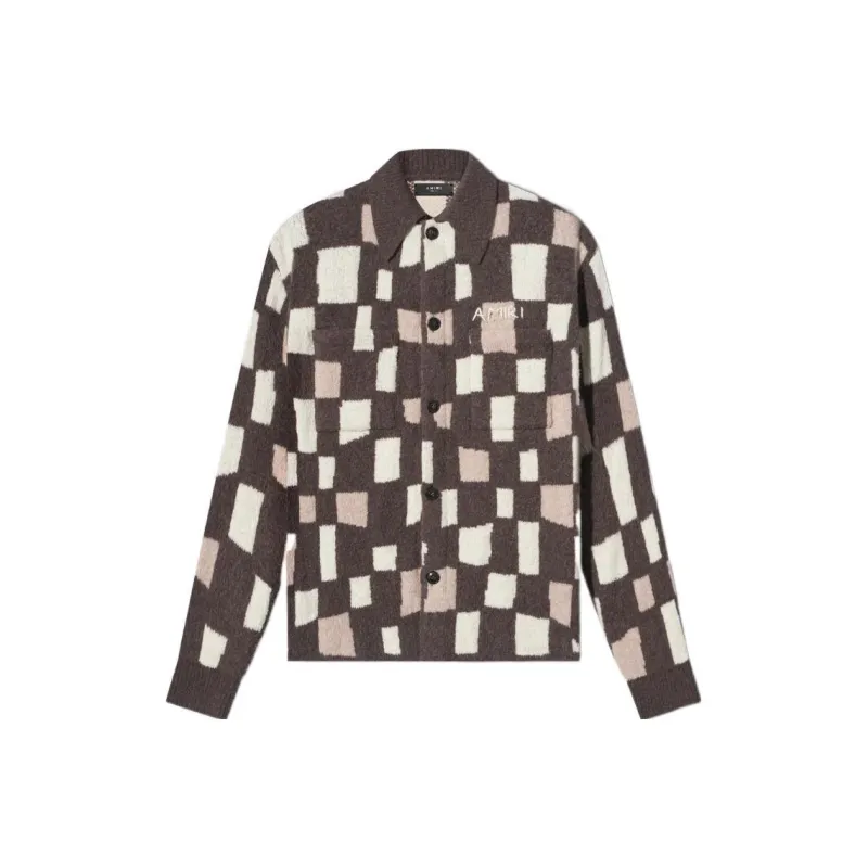 AMIRI Jackets Men Brown-0