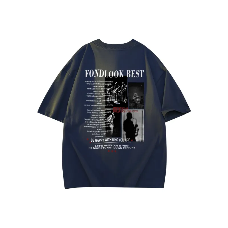 FONDLOOK T Shirts Unisex-6