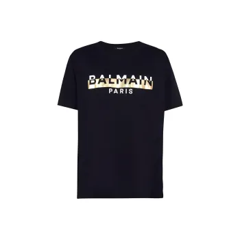 BALMAIN T Shirts Men Black