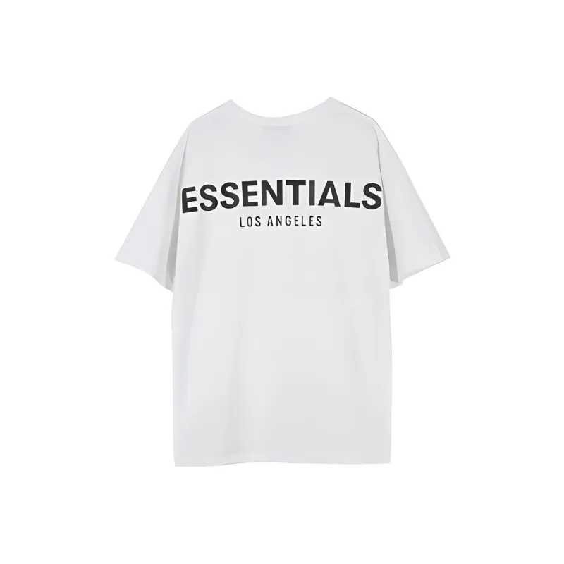 Fear Of God Essentials SS20 T Shirt Unisex White-0