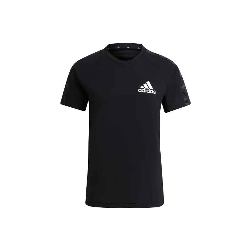 Adidas T Shirt Men's Black White-0