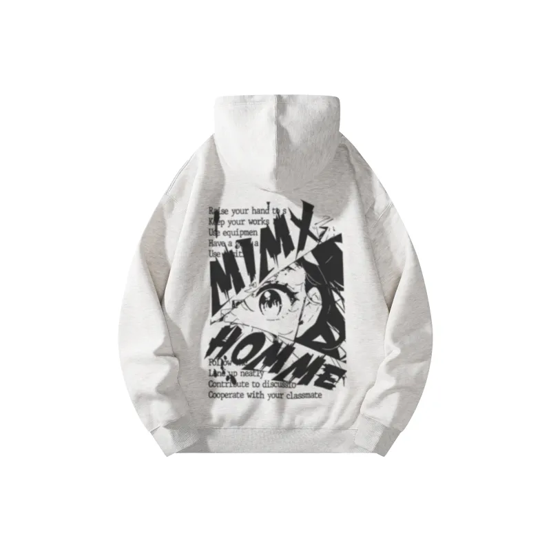 Mimx Homme Sweatshirt Unisex Black-4