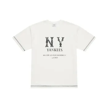 MLB Basic Collection T Shirts Unisex Beige