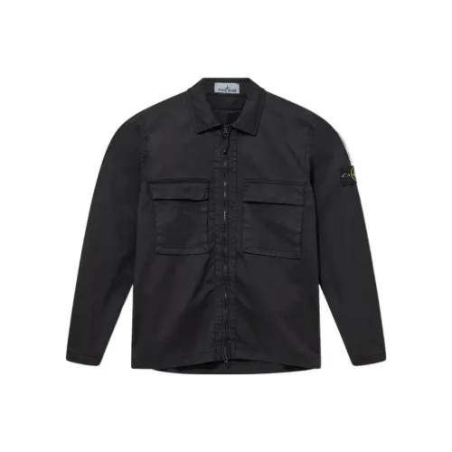 STONE ISLAND Jacket Men's Black