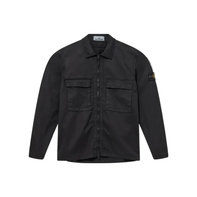 STONE ISLAND Jacket Men's Black-0
