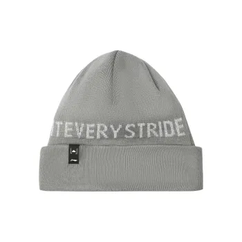 LiNing Acrylic Beanies Unisex Gray