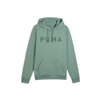 PUMA CLOUDSPUNhoodie Branded DRYCELL Sweatshirt Men's Green