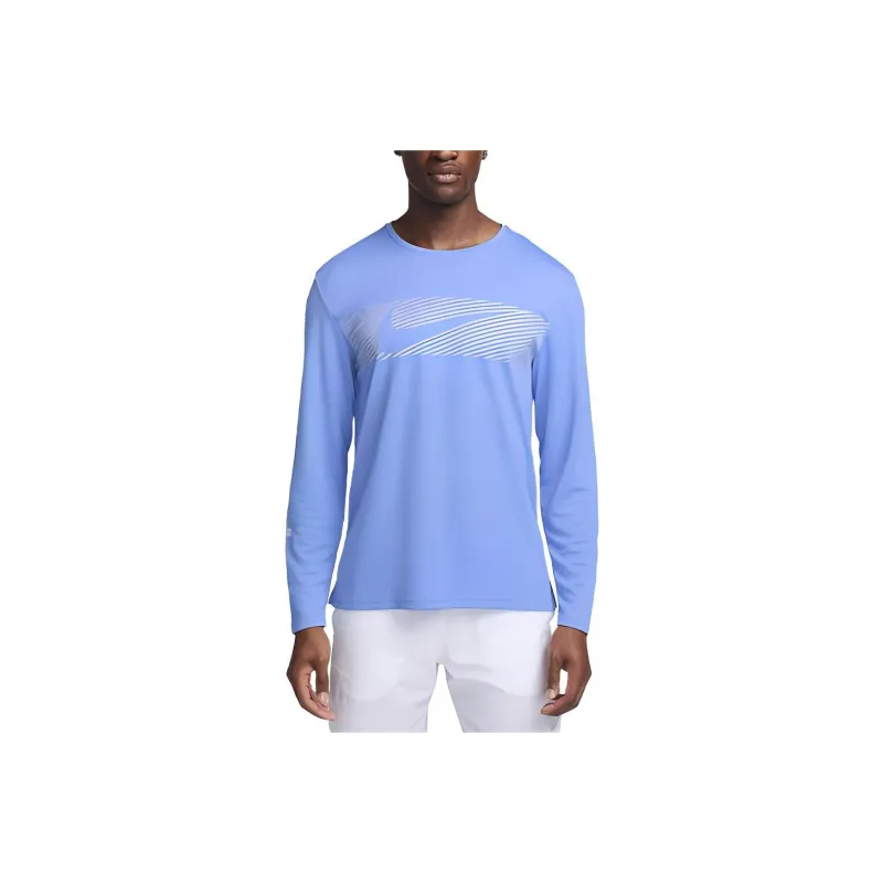 Nike Miler Flash T-Shirts Men Sky Blue-0