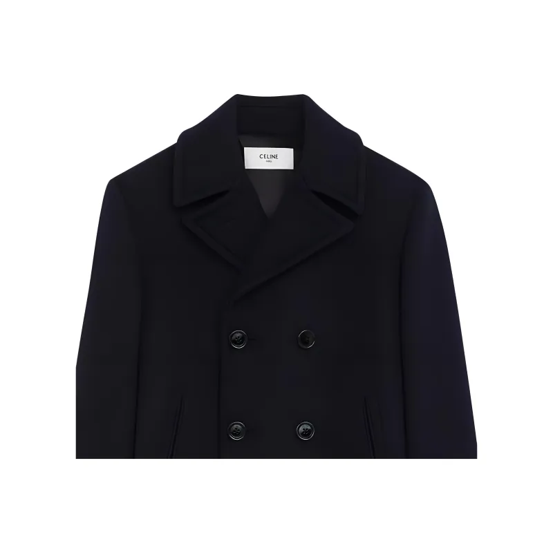 CELINE Coats Men Navy-2