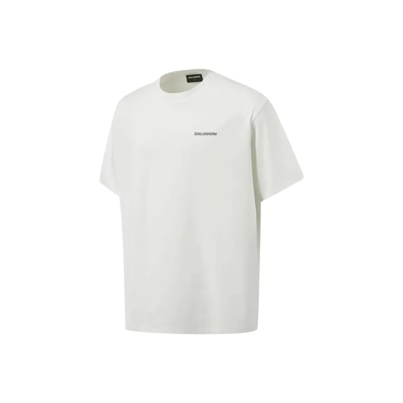 SALOMON T Shirts Unisex White-2