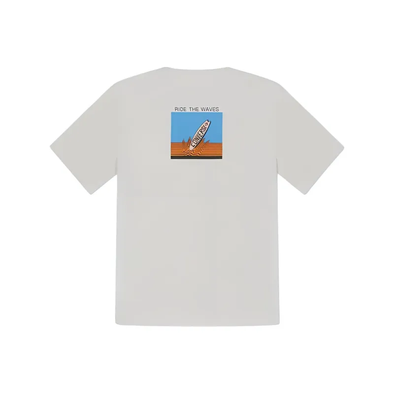 Converse Summer Play Series T Shirts Men Ecru-1