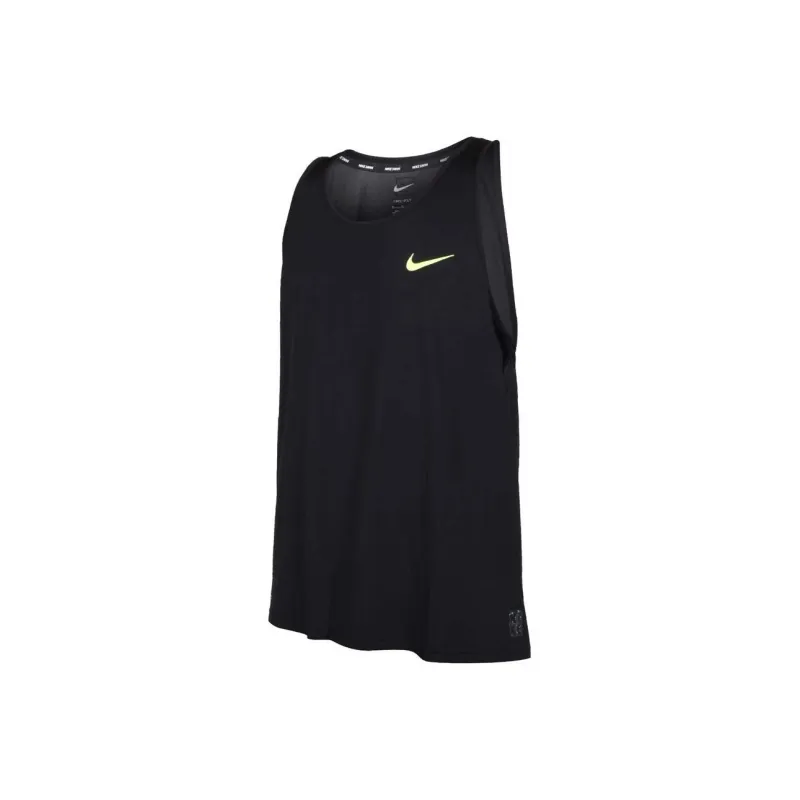 Nike Tank Tops Men's Black Neon Green-0