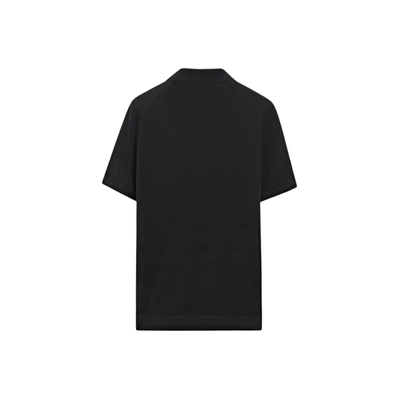Massimo Dutti Polo Shirt Men's Marine Blue-1