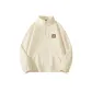 [Double-Sided Fleece-Lined]Ecru (Warm Brown Smile Chest Logo)