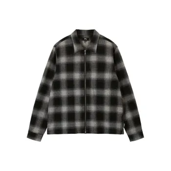 Stussy Hank Plaid Zip Shirt