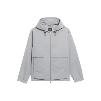 THEORY Jackets Men Blue Gray