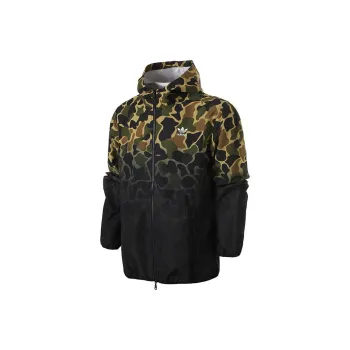 Adidas Originals WINDBREAKER Jackets Coats Men's Black Green